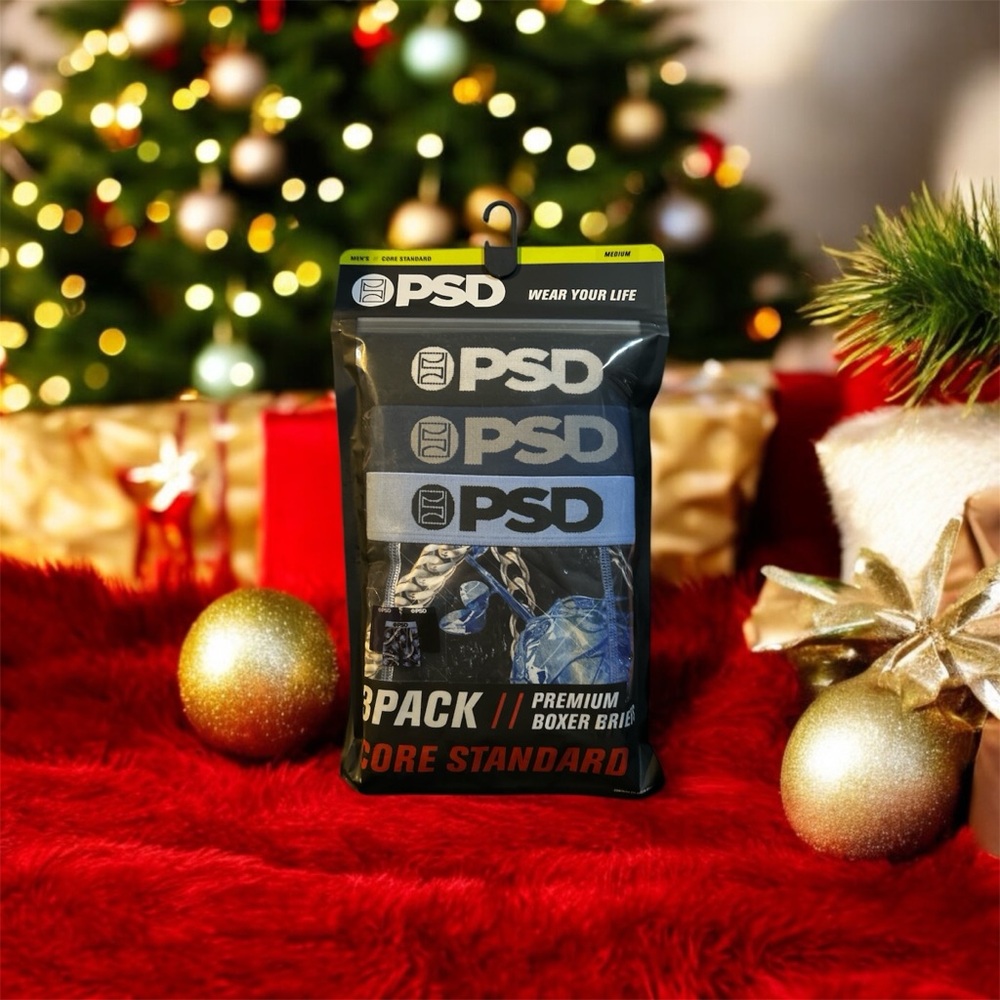 PSD 3 Pack Premium Boxer Briefs